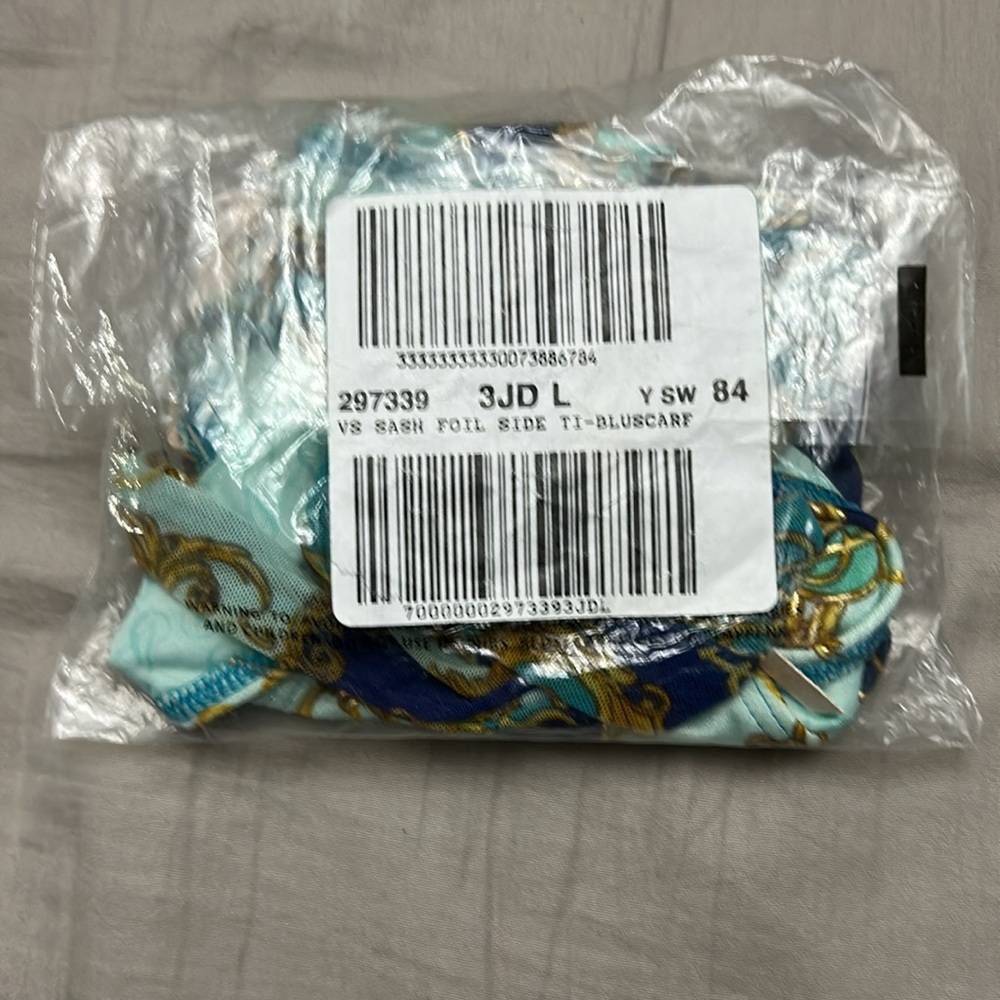 Victoria's Secret Royal Blue Jeweled Bikini Top NWT - Picture 5 of 7